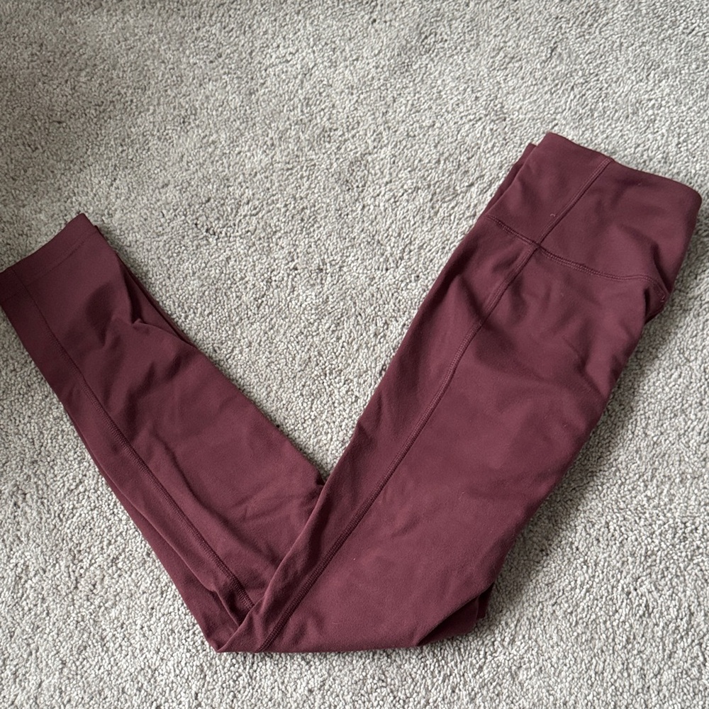 Columbia Women's Leggings - Burgundy - Picture 2 of 4